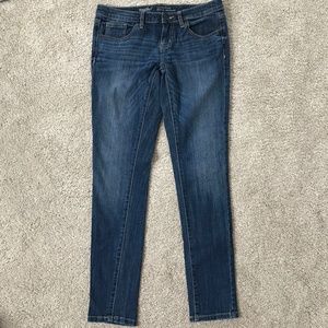 💗Low Rise Skinny Dark Wash Jeans